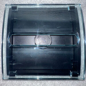 EUC 3M Black Clear Post-it Pop-up Note Dispenser For 3 x 3 Accordian Post Its